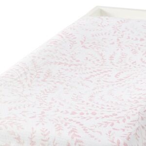 Serena & Lily Nursery Priano Pink Sand Changing Pad Cover 🌸